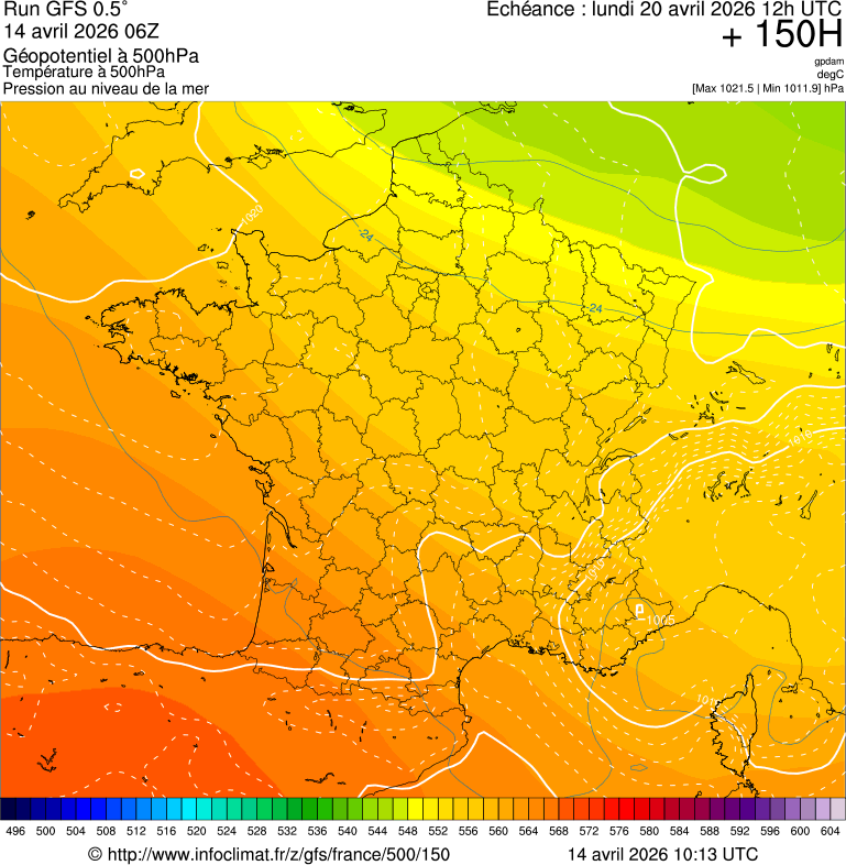 Mod&egrave;les m&eacute;t&eacute;orologiques