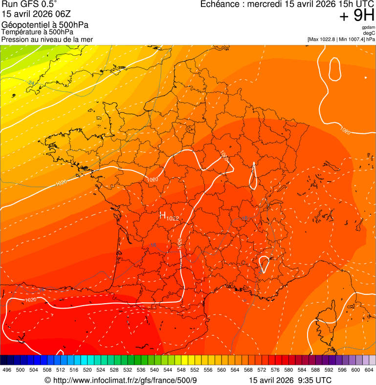 Mod&egrave;les m&eacute;t&eacute;orologiques