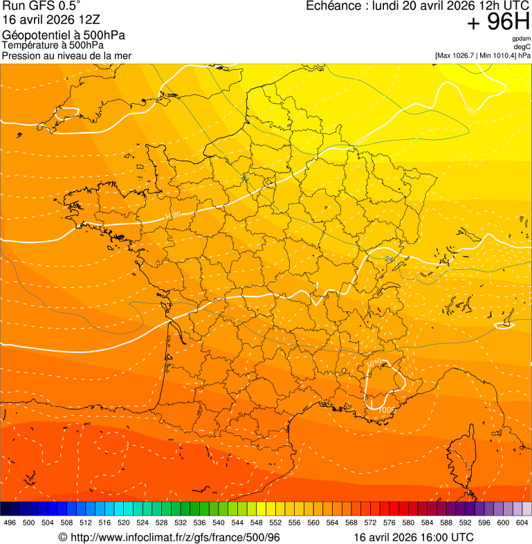 Mod&egrave;les m&eacute;t&eacute;orologiques