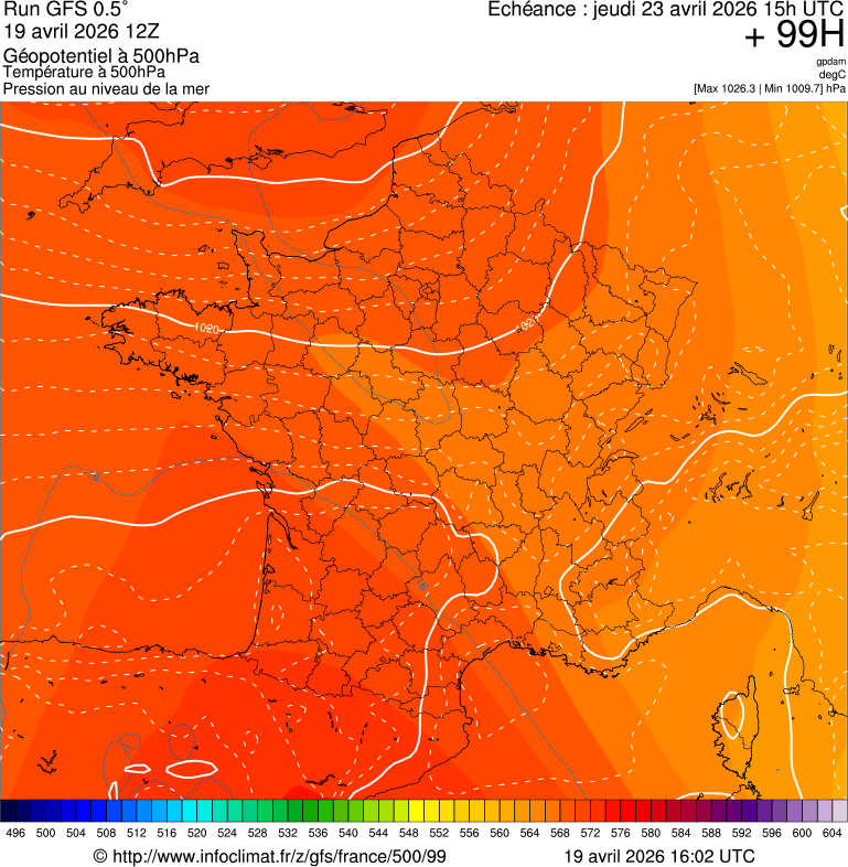 Mod&egrave;les m&eacute;t&eacute;orologiques