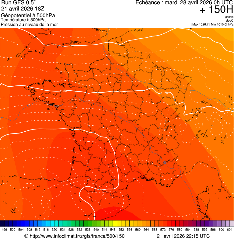 Mod&egrave;les m&eacute;t&eacute;orologiques