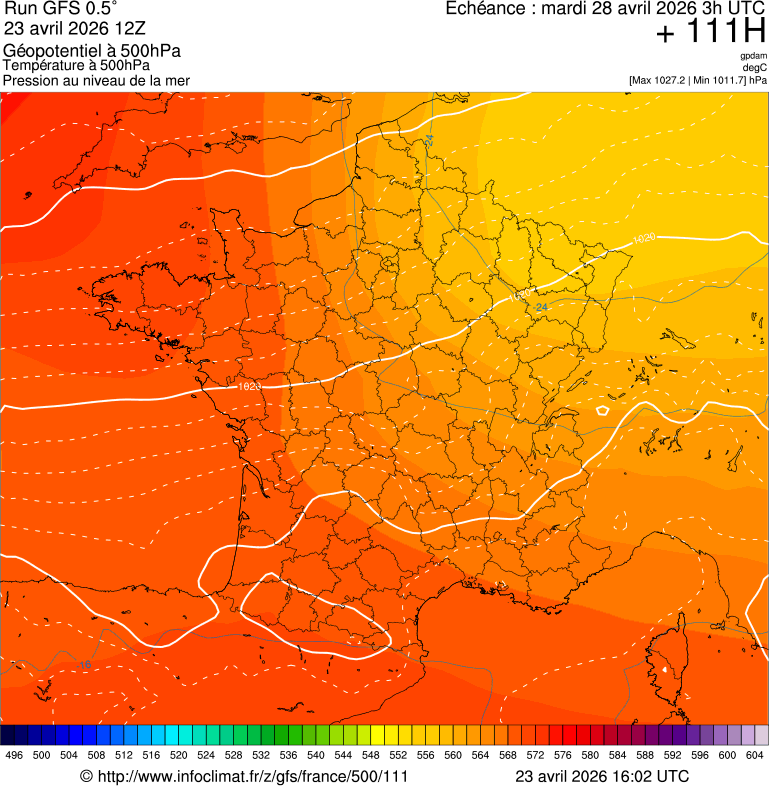 Mod&egrave;les m&eacute;t&eacute;orologiques
