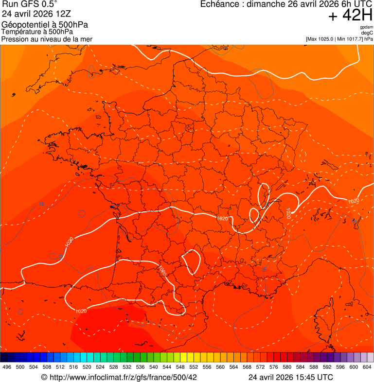 Mod&egrave;les m&eacute;t&eacute;orologiques