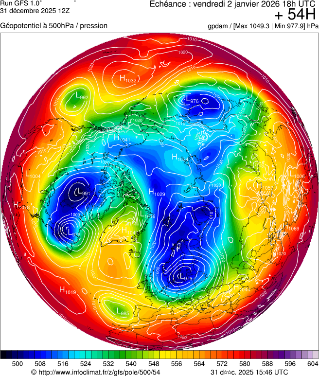 Mod&egrave;les m&eacute;t&eacute;orologiques