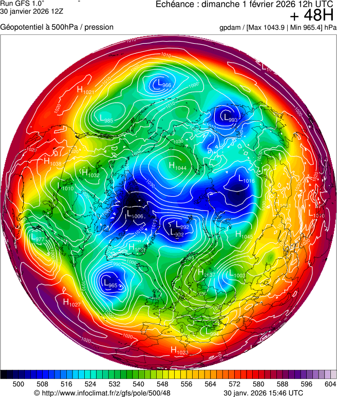 Mod&egrave;les m&eacute;t&eacute;orologiques