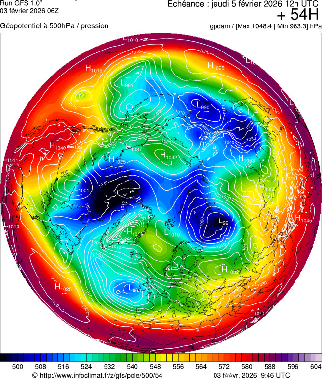 Mod&egrave;les m&eacute;t&eacute;orologiques