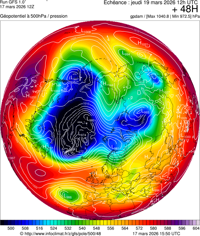 Mod&egrave;les m&eacute;t&eacute;orologiques