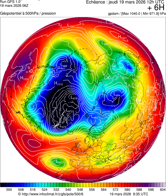 Mod&egrave;les m&eacute;t&eacute;orologiques