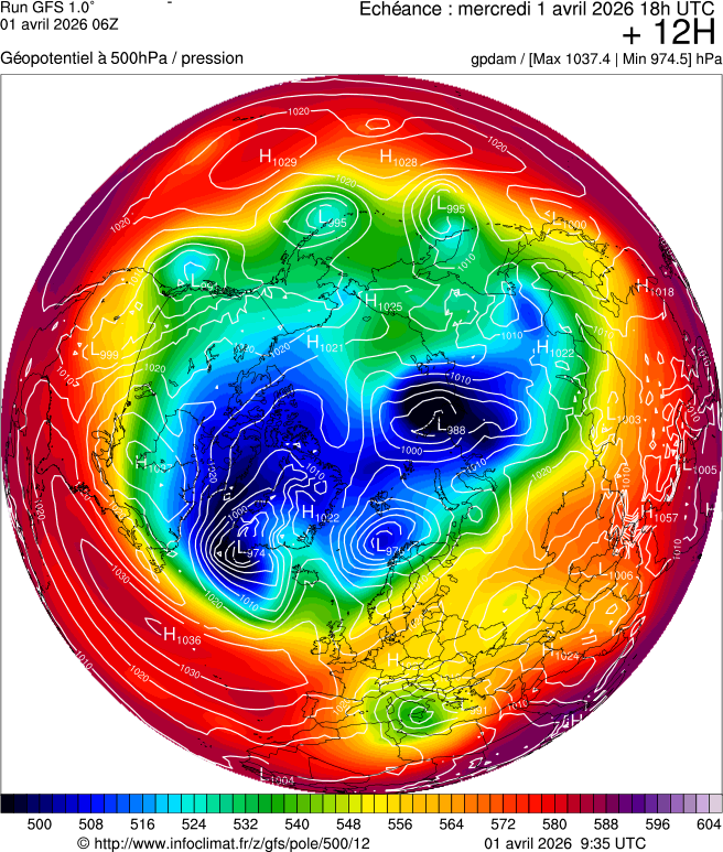 Mod&egrave;les m&eacute;t&eacute;orologiques