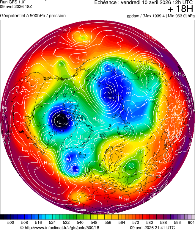 Mod&egrave;les m&eacute;t&eacute;orologiques