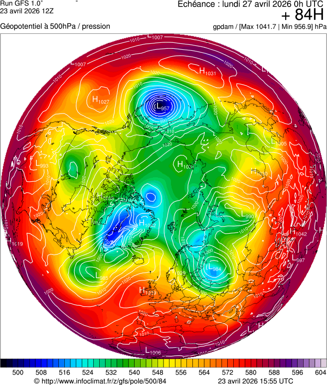 Mod&egrave;les m&eacute;t&eacute;orologiques