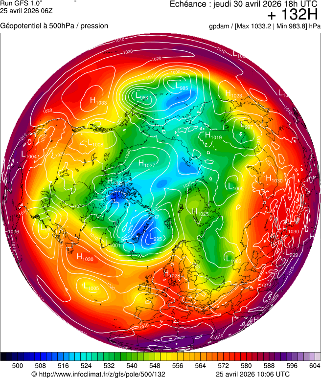 Mod&egrave;les m&eacute;t&eacute;orologiques